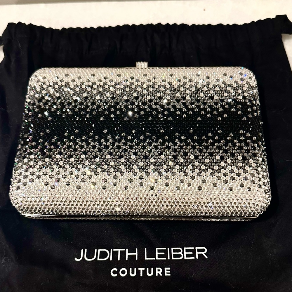 Judith Lieber Couture Shimmer Slim Slide Ombré party/cocktail clutch